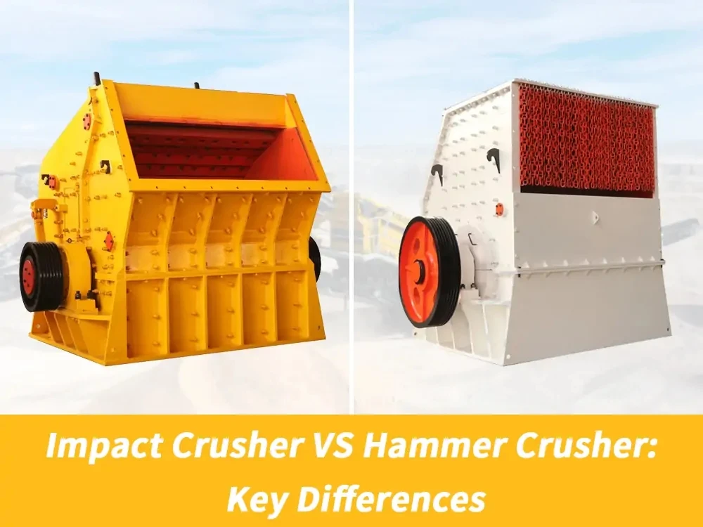 impact crusher vs hammer crusher